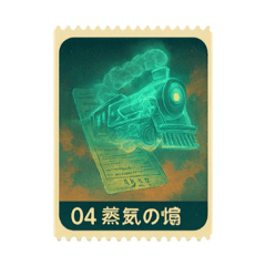 [LINEスタンプ] 幻想鉄道シリーズ