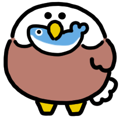 [LINEスタンプ] ゆるふわハクトウワシ 動くスタンプ